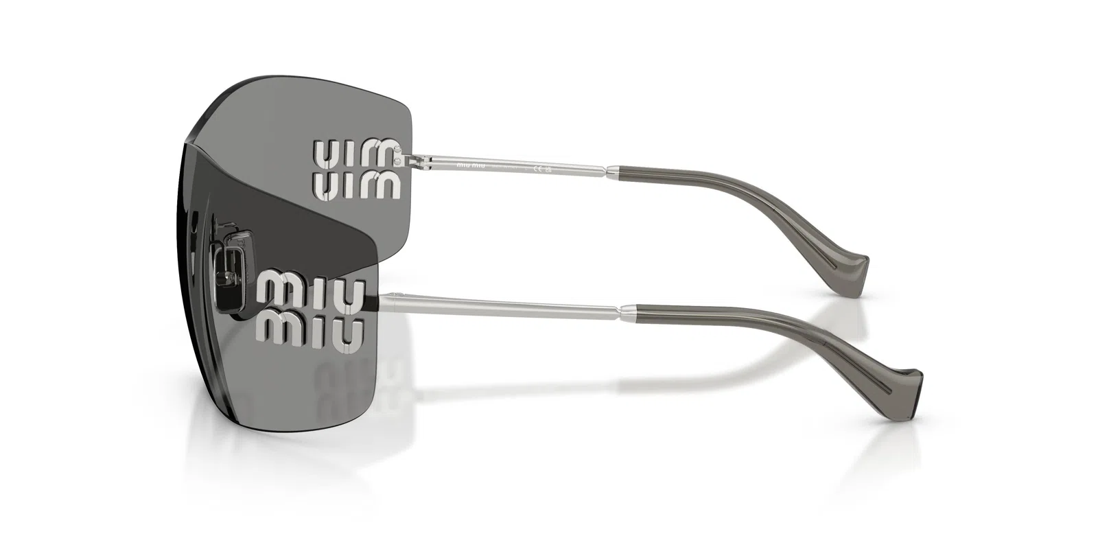 Miu B53S Sunglasses - Silver - view 3